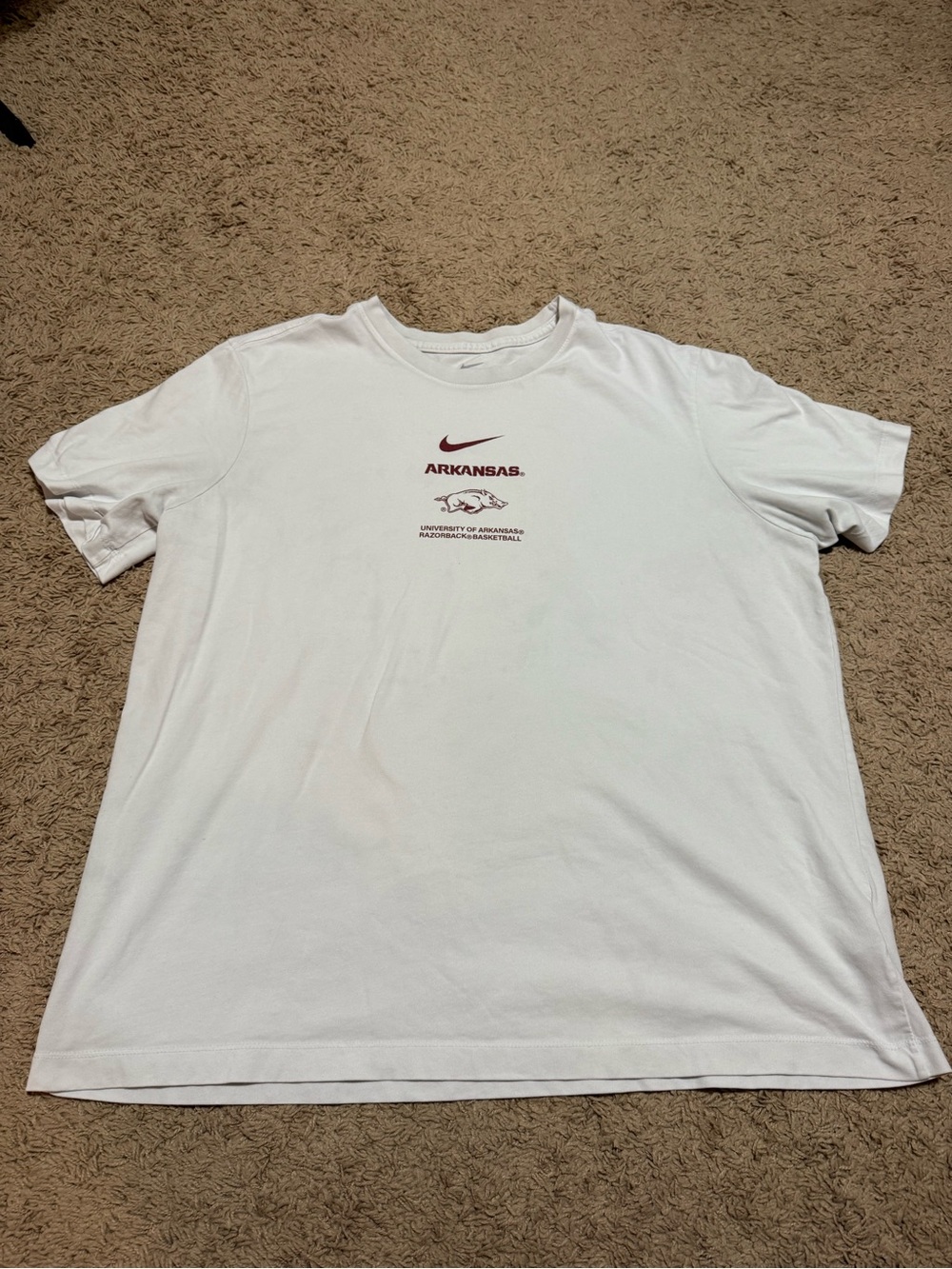 Arkansas Razorbacks Basketball Nike Athletic T-Shirt